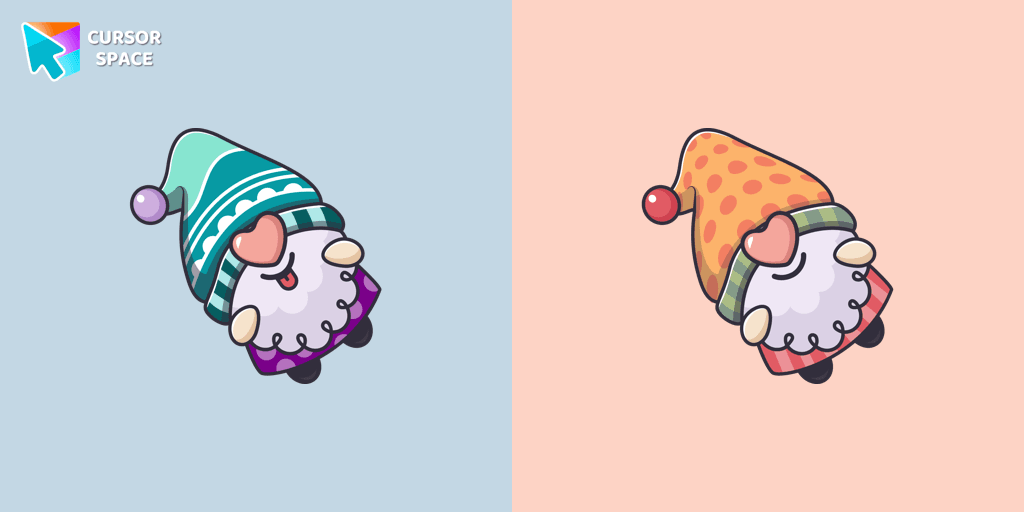Christmas Dwarf cursor cursor pack